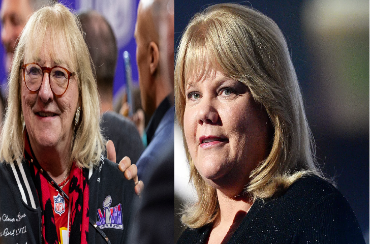 Taylor's mom  Andrea Swift and Travis Kelce Mom Donna Fix a Date To Meet Over Analytical News