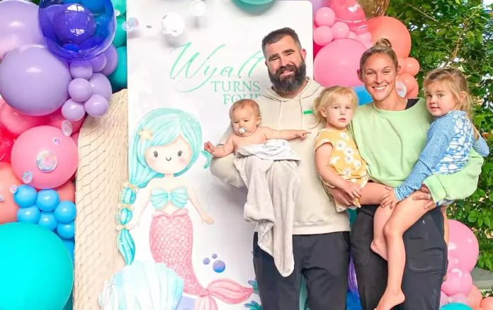 Jason and Kylie Kelce Throw Mermaid Party for Daughter Wyatt’s 4th Birthday — See Exclusive Photos!