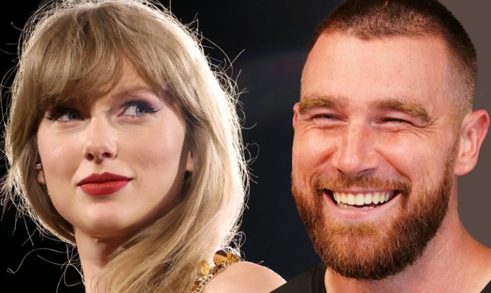 Travis Kelce gets asked if he's in love with Taylor Swift... and this was his response