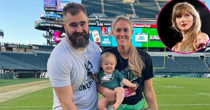 Kylie Kelce Shares Adorable Video of Her Daughter to the Tune of a Taylor Swift Song