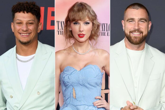 Patrick Mahomes special way of supporting Travis Kelce and girlfriend Taylor swift