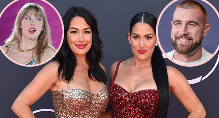 Nikki Garcia and Brie Garcia Are Sure Travis Kelce ‘Throws’ Taylor Swift Around ‘In the Bedroom’