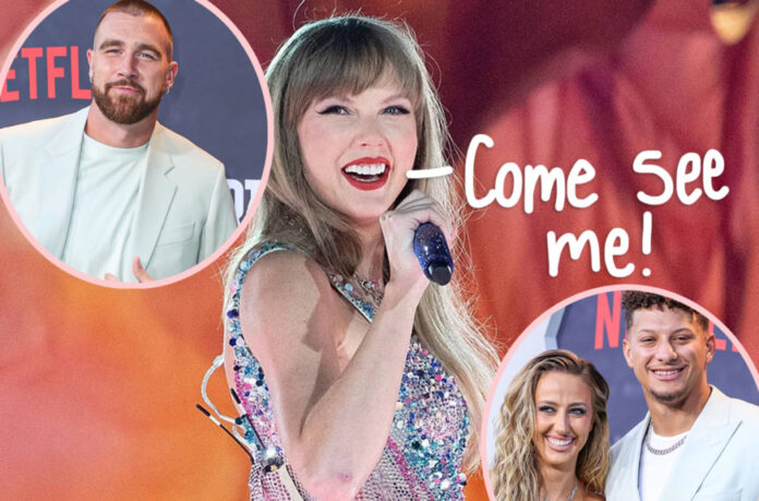 Travis Kelce jet off for Taylor Swift's Eras Tour along with Patrick Mahomes