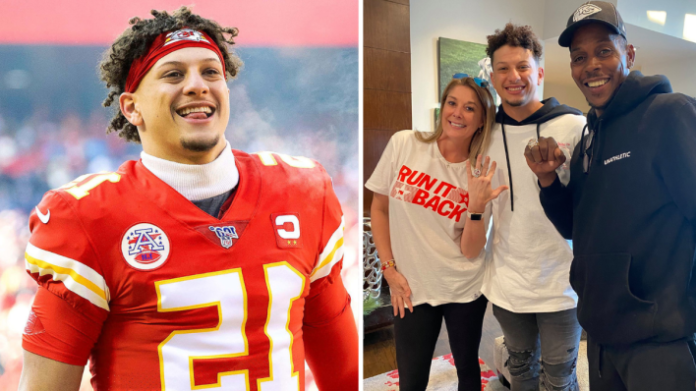 Chiefs’ Patrick Mahomes shares parenting lessons he learned from his mom and dad