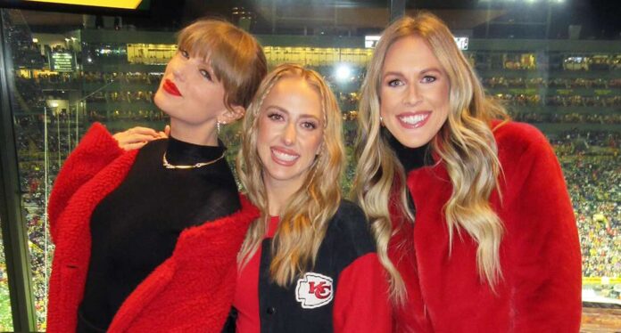 RUMOR: Taylor Swift Is “Cooling” Her Relationship With Brittany Mahomes After Sketchy Actions From Chiefs QB’s Wife