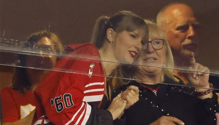 Donna Kelce disclosed 3 awesome thing's Taylor Swift told her as they Team Up Again to Root for Travis Kelce at Chiefs vs. Bills Game in New York ' that's why i love her '