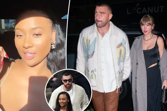 Travis Kelce's ex Kayla Nicole seemingly calls out 's--t talking' Taylor Swift fans: 'Take the year off'