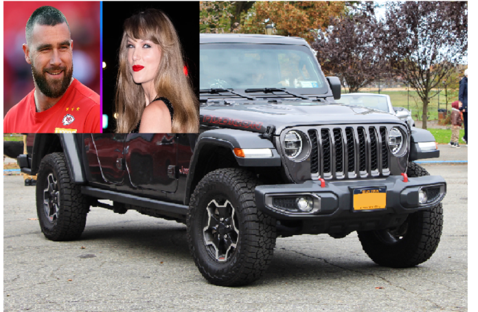 watch : Travis kelce surprise girlfriend Taylor with a jeep gladiator car worth $40,000