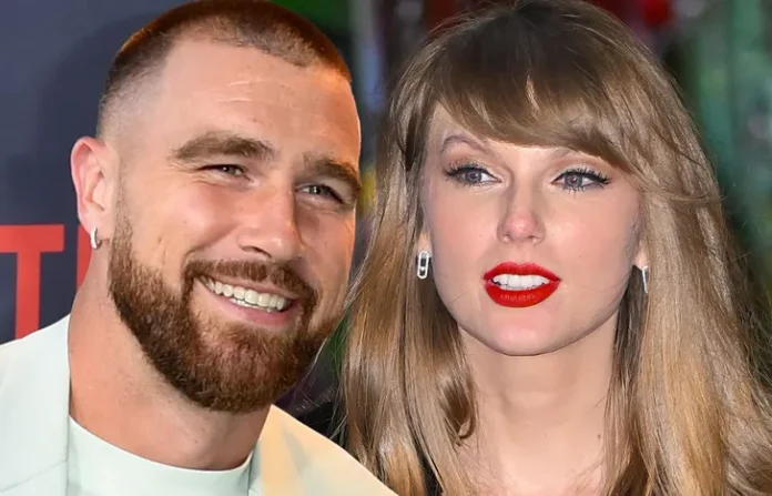 ' I want to make you the happiest woman in the world.' Travis Kelce will be with Taylor Swift today at the Golden Globes ceremony