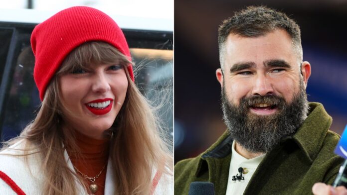 Travis Kelce Brother Jason tell Taylor Swift not to WORRY as Travis will Not be at the Grammys to support her this weekend ; Jason Reveals he will be LIVE at the Grammy Event to Support his Brother's Girlfriend ' Wholeheartedly '