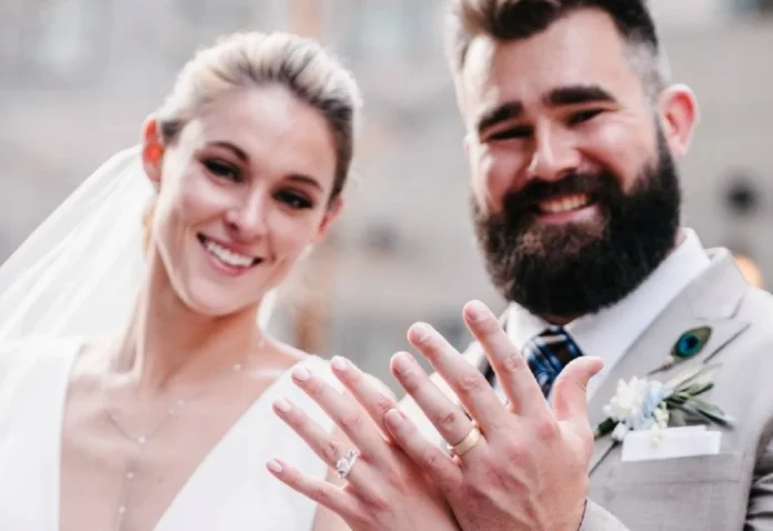 Warmly Celebration: “HAPPY ANNIVERSARY ” to Jason Kelce as he celebrates with wife Kylie, 7-years Marriage Anniversary Today ..