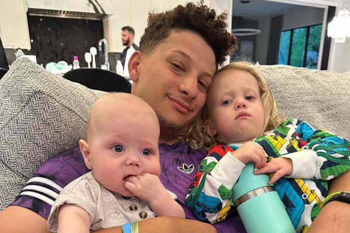 Breaking news : Patrick Mahomes Teary-eyed, Devastated , Heartbroken and felt cozen after DNA unveils the real paternity of Bronze as he was unable to donate blood to little Bronze Mahomes
