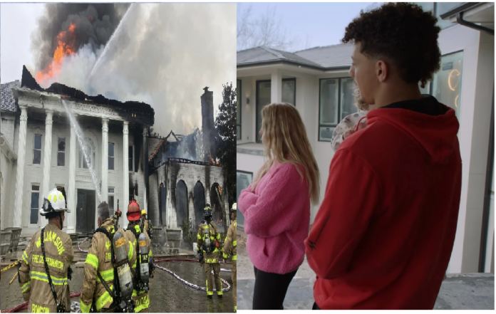 Breaking news : Sadly Patrick Mahomes’ $15m massive Missouri mansion on Fire