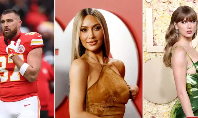 Baby dull ' Kim Kardashian declared that Travis Kelce is the worst lover boy she has ever seen ; He's swimming in Taylor's magic spell