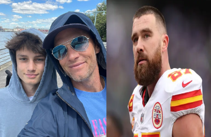 Kansas city in shock ' Taylor swift frozen and sobbing after it was confirmed that Tom's 16-year-old son Jack was actually Travis Kelce biological son , Jack's mom Bridget Moynahan said she is tired of hiding in the Truth