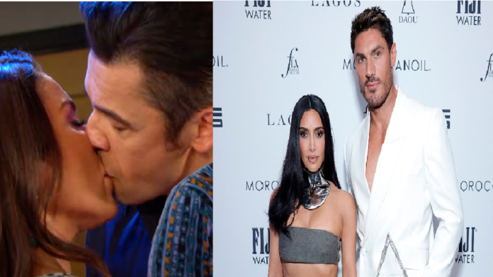 Celebrity WAR : Kim Kardashian Cries out send a clear message as her boyfriend Beckham Jr was seen on camera kissing and romancing with Travis's ex Kayla Nicole