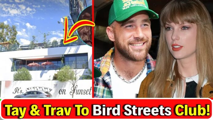 Looks like Taylor Swift and Travis Kelce are still spending their downtime together in Los Angeles! The couple was just spotted out on a dinner date at The Bird Street Club in Los Angeles