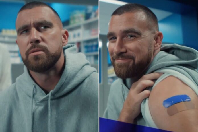 Travis Kelce SLAMMED by Dana White for Pfizer commercials in footage filmed BEFORE UFC star Colby Covington branded Taylor Swift’s boyfriend a ‘piece of s***’: ‘Why would you promote that garbage?’