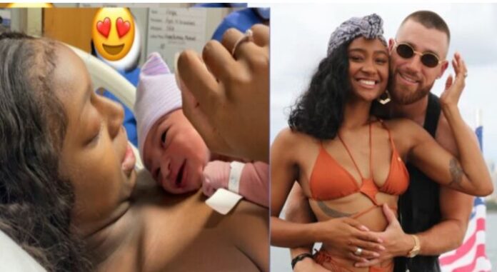 Breaking news: Kansas City Chiefs’ Travis Kelce surprises fans as he welcomes a baby girl with his ex, Kayla Nicole