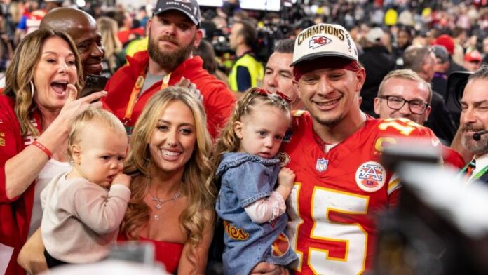 From dad-bod to dad haircut! Patrick Mahomes vows to GET RID of his iconic mohawk because of his family - and claims his Head & Shoulders deal is the only reason he kept it so long: 'I can't have two kids with a mohawk!'
