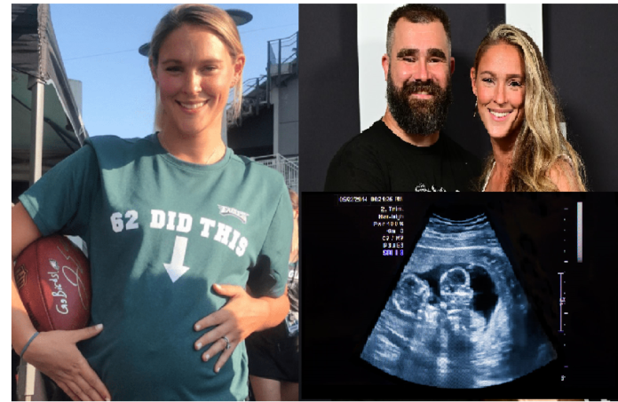 Breaking News : Jason and wife Kylie Kelce joyfully Announce 4th Pregnancy ' a month gone as scan reveled she's having a baby boy