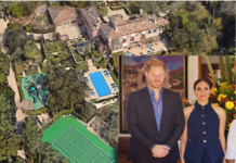 Prince Harry and wife Meghan Markle have opened the doors to their sprawling $29 million Montecito, Calif., mansion to several of their pals seeking shelter as deadly LA fires wreak havoc on city