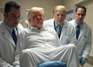 BREAKING: Shockwaves across the nation, as U.S President Donald Trump has reportedly suffered a serious home accident and has been urgently rushed to the hospital…see more