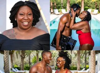 OMG!! Whoopi Goldberg may have just thrown the most unexpected party of the summer — and no one saw her plus-one coming. The 68-year-old icon reportedly hosted a surprise poolside bash at her private estate, complete with floating champagne trays and a live DJ set… from her new boyfriend, who just happens to be a globally recognized music producer more than 30 years her junior. Guests say the chemistry was undeniable — and social media is still buzzing over the mystery man’s identity… 𝙁𝙐𝙇𝙇 𝙎𝙏𝙊𝙍𝙔