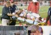 FANS IN TEARS: Travis Kelce Taken Away on Stretcher After Being Knocked Down Hard During Chiefs–Colts Clash, Leaves Stadium in Ambulance…WATCH
