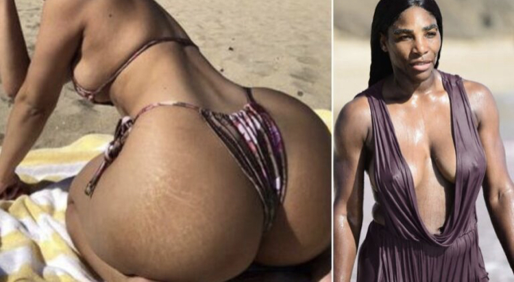 3 private Serena Williams mouth-watering beach photos are causing serious damage to her fans...