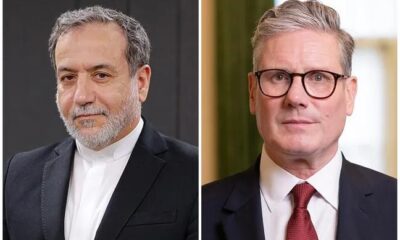 JUST IN: Iranian Foreign Minister Seyed Abbas Araghchi Says: "Ignoring his own People, Mr Starmer is putting British lives in danger by allowing UK bases to be used for aggression against Iran. Iran will exercise its right to self-defence...