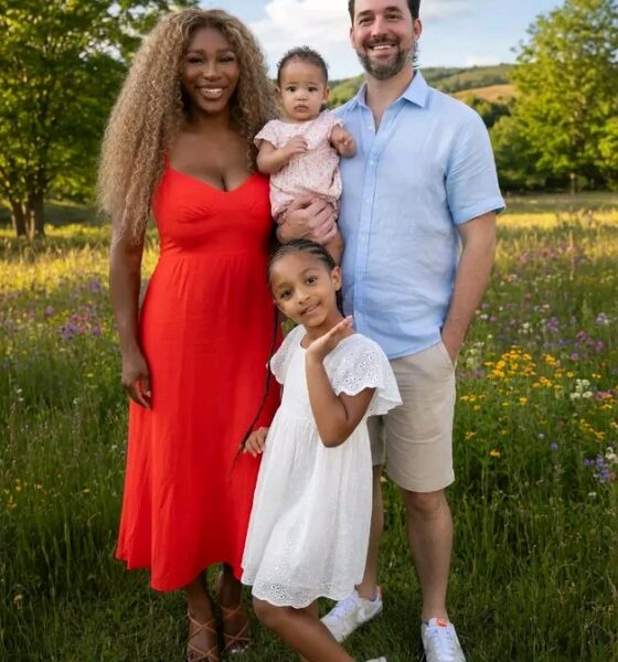 News update : Serena Williams post pictures of her family celebrating Easter...