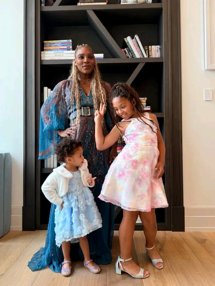 I don’t share these moments often, but being their mom is my favorite place to be Serena Williams post a picture with her children...