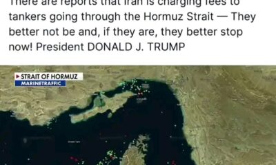 Breaking: Trump to Iran: “End Hormuz Toll Now—Or Pay the Price” As Iran tightens its grip on the Strait of Hormuz, where nearly a quarter of global oil flows, tensions surge to a breaking point. Donald Trump fires a stark warning—end the tolls or face consequences. With hundreds of ships stalled and oil markets on edge, the fragile ceasefire hangs by a thread. One wrong move could ignite a global crisis, turning economic pressure into full-blown confrontation... Full detail👇👇