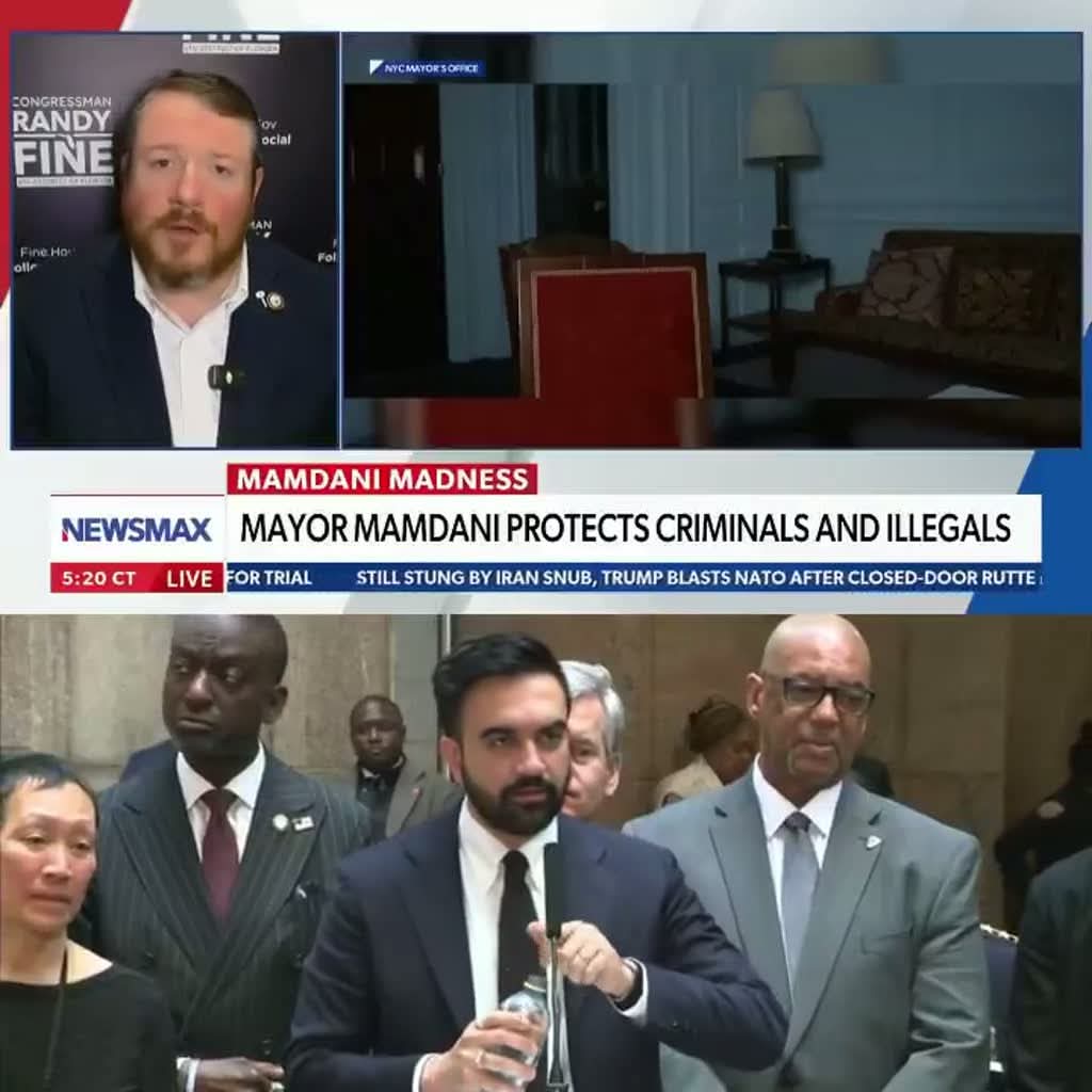 Shockwaves in City Hall: Zohran Mamdani Faces Explosive Citizenship Battle as Deportation Calls Intensify A political firestorm is erupting as newly elected New York City Mayor Zohran Mamdani is thrust into a high-stakes legal and national controversy that could end his tenure before it begins. Lawmakers, led by Randy Fine, are demanding a sweeping probe into his past, alleging hidden affiliations and possible fraud during his naturalization process. With the Department of Justice under pressure and allies like Andy Ogles joining the charge, the question looms: was Mamdani’s rise built on a secret that could now trigger his dramatic fall? Check out👇👇