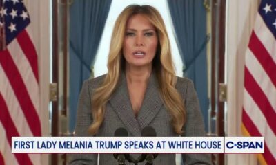 MELANIA TRUMP DESTROYS EPSTEIN SMEARS IN POWERFUL WHITE HOUSE SPEECH: THE LIES END TODAY First Lady Melania Trump delivered a no-nonsense takedown of the baseless Epstein lies peddled by left-wing hacks and political opportunists desperate to smear the Trump family. Speaking from the White House, she set the record straight with grace and steel, exposing the mean-spirited attacks for what they are: cheap attempts to damage her reputation and score political points. Enough is enough, she declared, and now its time for Congress to deliver real transparency for the victims instead of endless speculation. Here is her full statement:👇👇